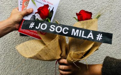 L’institut Milà i Fontanals us desitja una bona diada de Sant Jordi!