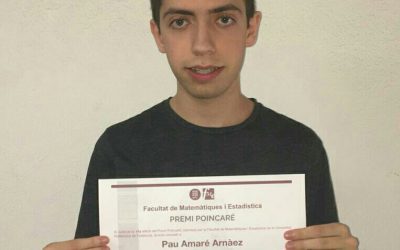 Pau Amaré premiat per la Facultat de Matemàtiques