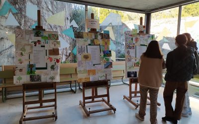 Exposició “Illustrating Poetry” dels alumnes de 1r de batxillerat