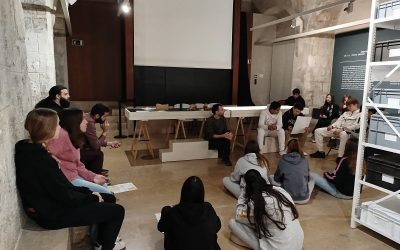 L’alumnat d’Art i Cultura de 2n ESO visiten “128 vides” al Vinseum