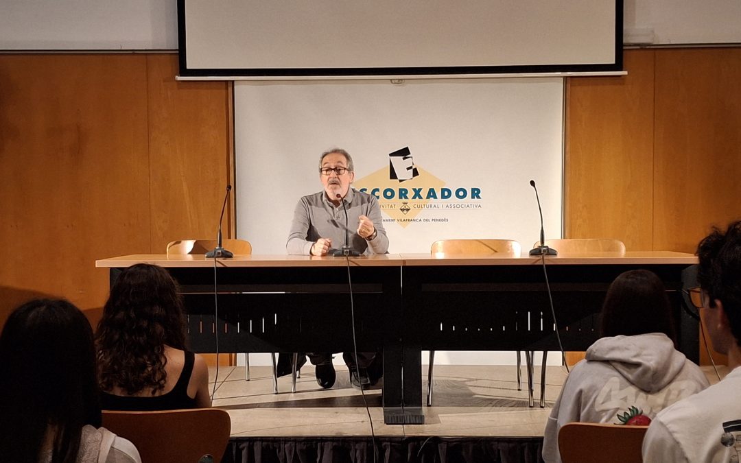 Visita d’Antoni Dalmases, gràcies a l’Editorial Cruilla