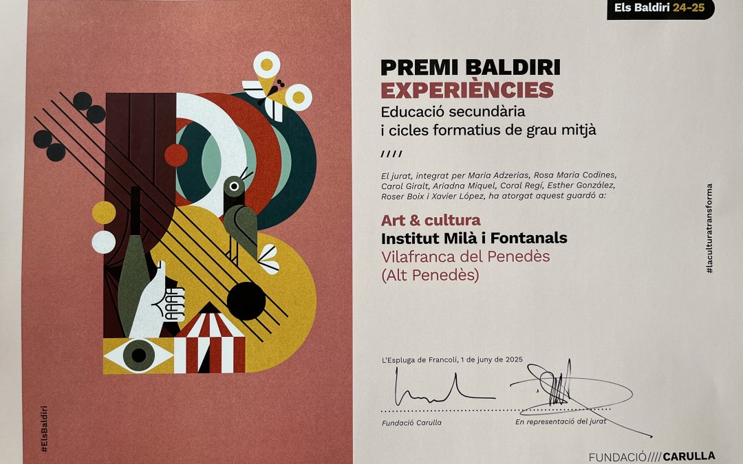 El Milà rep un premi Baldiri